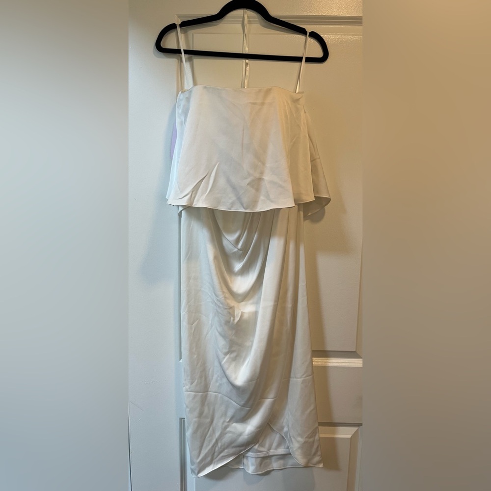 BHLDN Kelli Strapless Tulip Hem Dress, Women’s US 4